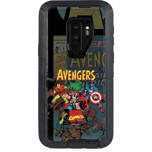 Marvel Classic Comics Avengers Assemble Otterbox Defender Galaxy Skin