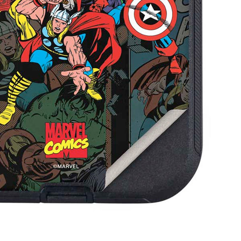 Marvel Classic Comics Avengers Assemble Otterbox Defender iPhone Skin