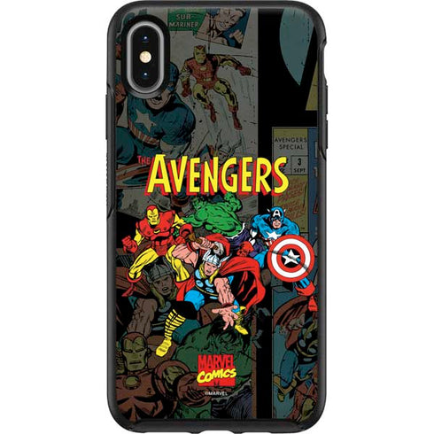 Marvel Classic Comics Avengers Assemble Otterbox Symmetry iPhone Skin