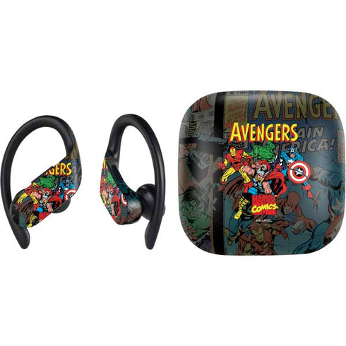 Marvel Classic Comics Avengers Assemble PowerBeats Pro Skin