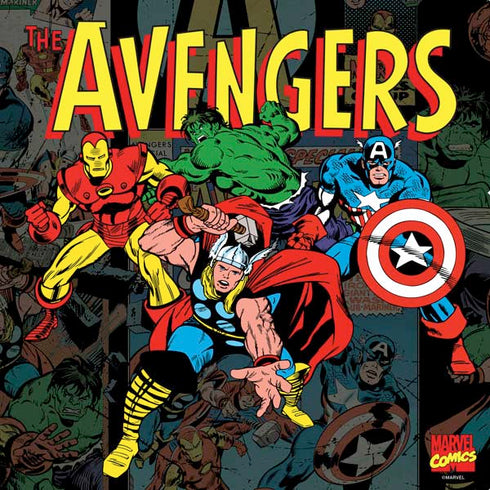 Marvel Classic Comics Avengers Assemble PS4 Console Skin