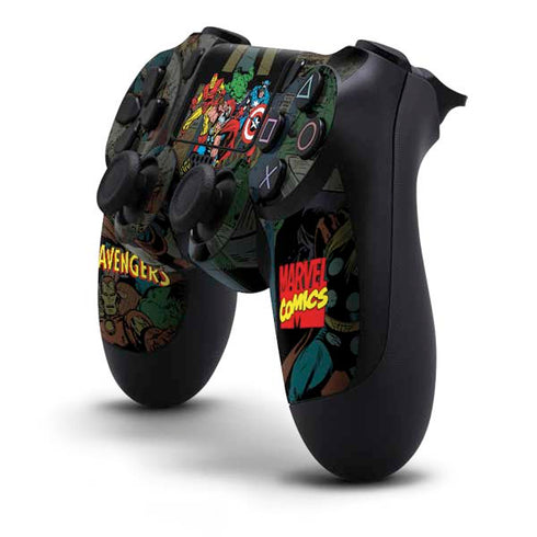 Marvel Classic Comics Avengers Assemble PS4 Controller Skin