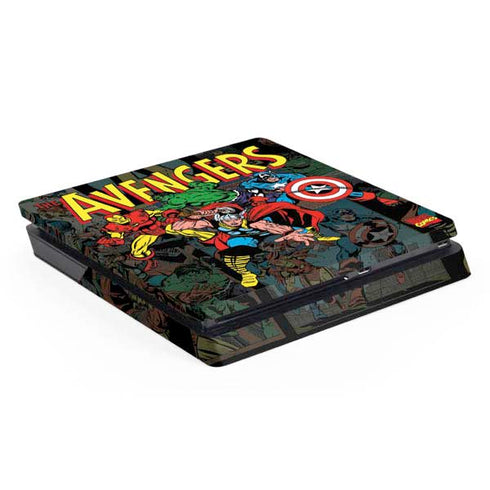 Marvel Classic Comics Avengers Assemble PlayStation PS4 Skins