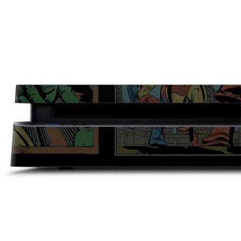 Marvel Classic Comics Avengers Assemble PS4 Slim Skin