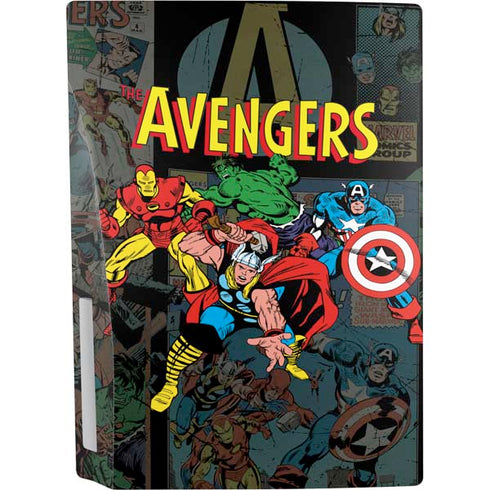 Marvel Classic Comics Avengers Assemble PS5 Bundle Skin