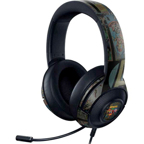 Marvel Classic Comics Avengers Assemble Razer Kraken X Skin