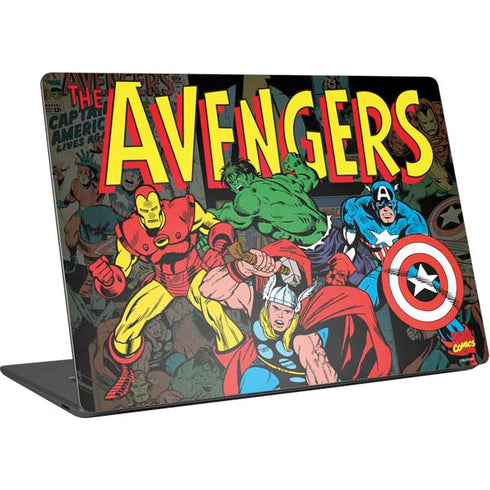 Marvel Classic Comics Avengers Assemble Surface Laptop 4 15in Skin