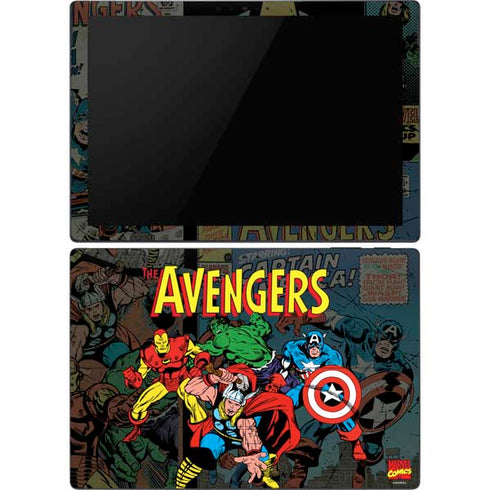Marvel Classic Comics Avengers Assemble Surface Pro 6 Skin