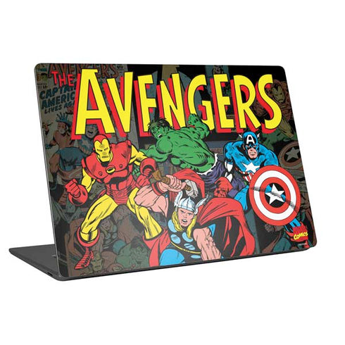 Marvel Classic Comics Avengers Assemble Universal Laptop 17in (13.8 x 10in) Skin