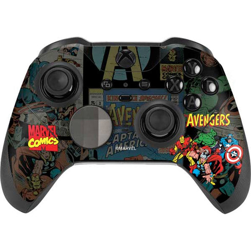 Marvel Classic Comics Avengers Assemble Xbox Elite Wireless Controller Series 2 Skin