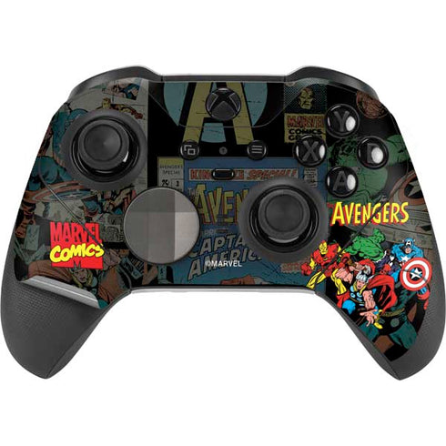Marvel Classic Comics Avengers Assemble Xbox Elite Wireless Controller Series 2 Skin