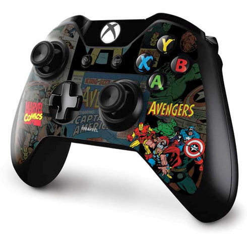 Marvel Classic Comics Avengers Assemble Xbox One Controller Skin