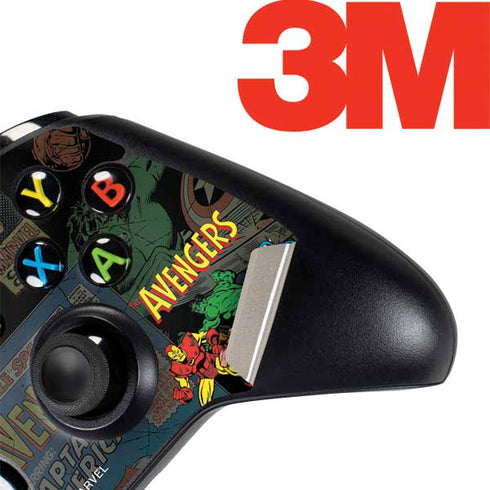 Marvel Classic Comics Avengers Assemble Xbox One Controller Skin