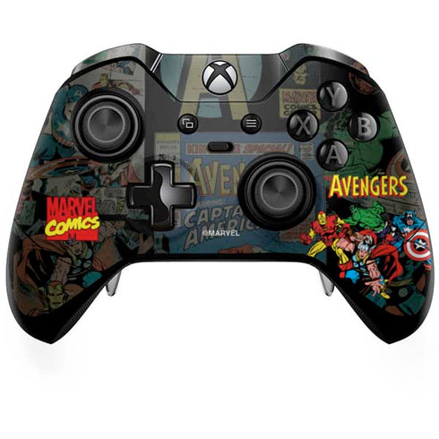 Marvel Classic Comics Avengers Assemble Xbox One Elite Controller Skin