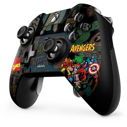Marvel Classic Comics Avengers Assemble Xbox One Elite Controller Skin