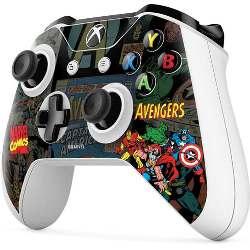 Marvel Classic Comics Avengers Assemble Xbox One S All-Digital Edition Bundle Skin