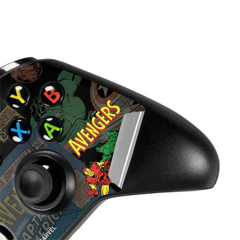 Marvel Classic Comics Avengers Assemble Xbox One S All-Digital Edition Bundle Skin