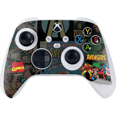 Marvel Classic Comics Avengers Assemble Xbox Series S Bundle Skin