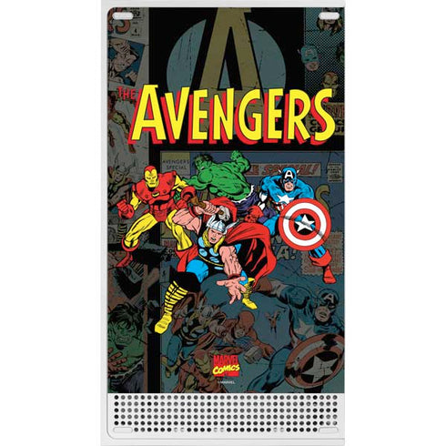 Marvel Classic Comics Avengers Assemble Xbox Series S Console Skin