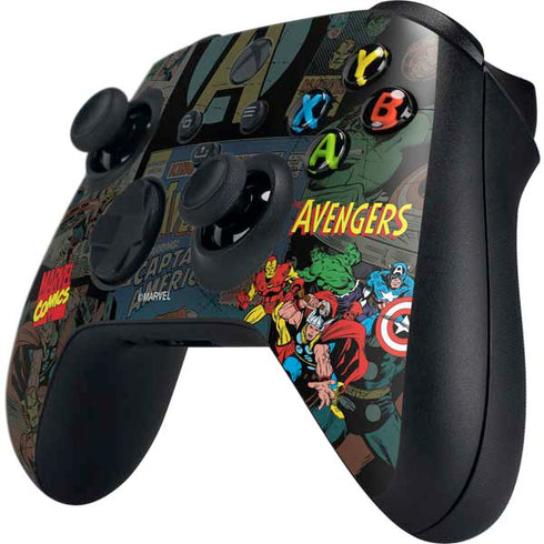 Marvel Classic Comics Avengers Assemble Xbox Series X Controller Skin