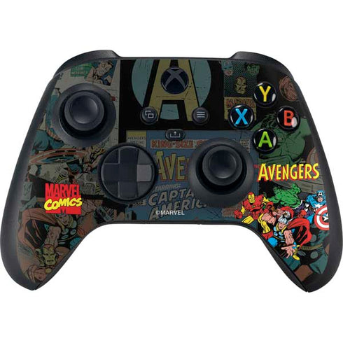 Marvel Classic Comics Avengers Assemble XBox Series X Digital Edition Bundle Skin
