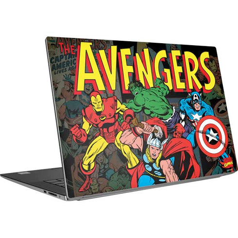 Marvel Classic Comics Avengers Assemble Dell XPS Skin
