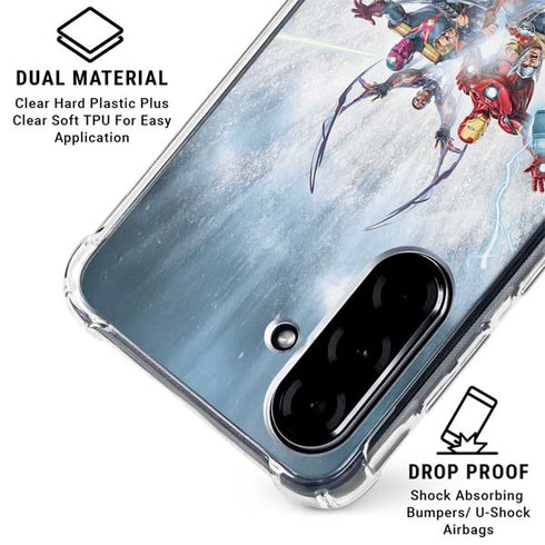 Marvel Avengers Assembled Galaxy A36 5G Clear Case