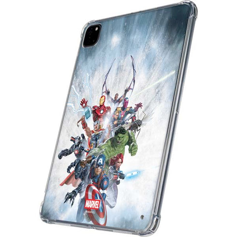 Marvel Avengers Assembled iPad Pro 11in (2024) Clear Case