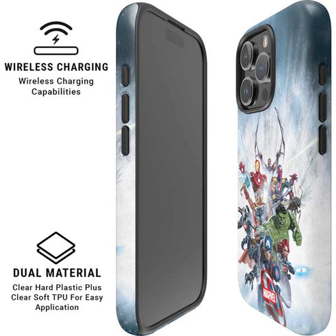 Marvel Avengers Assembled iPhone 16 Pro Max Magsafe Impact Case