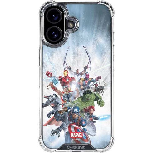 Marvel Avengers Assembled iPhone 17 Clear Case