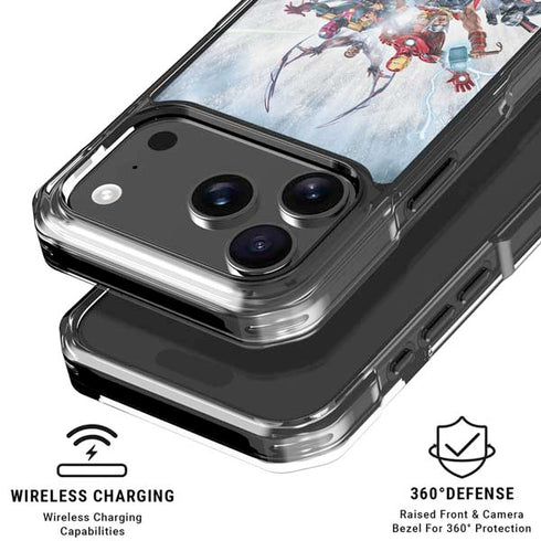 Marvel Avengers Assembled iPhone 18 Pro Clear Case