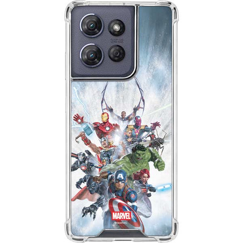 Marvel Avengers Assembled Moto G Power 5G (2025) Clear Case