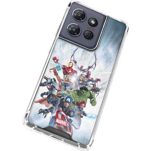 Marvel Avengers Assembled Moto G Power 5G (2025) Clear Case