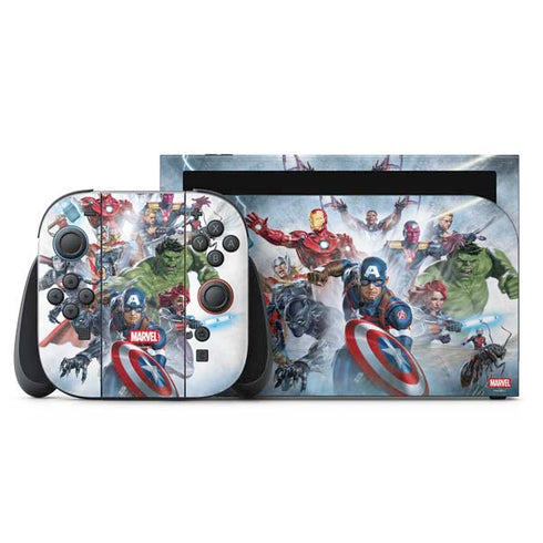 Marvel Avengers Assembled Nintendo Switch 2 (2025) with Joy-Con Skin