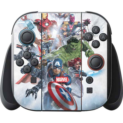 Marvel Avengers Assembled Nintendo Switch 2 (2025) with Joy-Con Skin