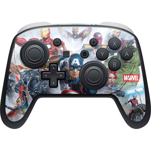 Marvel Avengers Assembled Nintendo Switch 2 (2025) Pro Controller Skin
