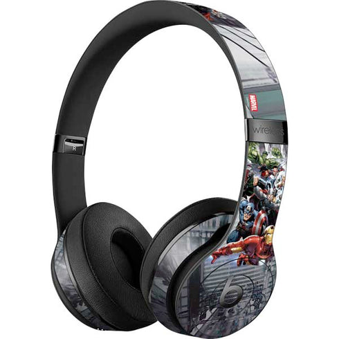 Marvel Avengers Attack Beats Solo 3 Wireless Skin