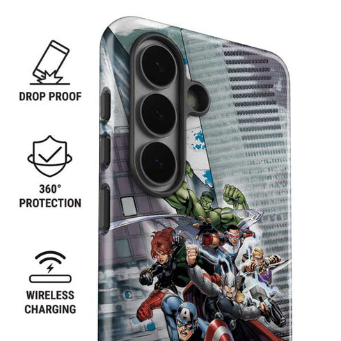 Marvel Avengers Attack Galaxy S26 Impact Case