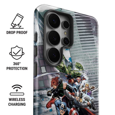 Marvel Avengers Attack Galaxy S26 Ultra Impact Case