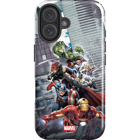 Marvel Avengers Attack iPhone 16 Magsafe Impact Case