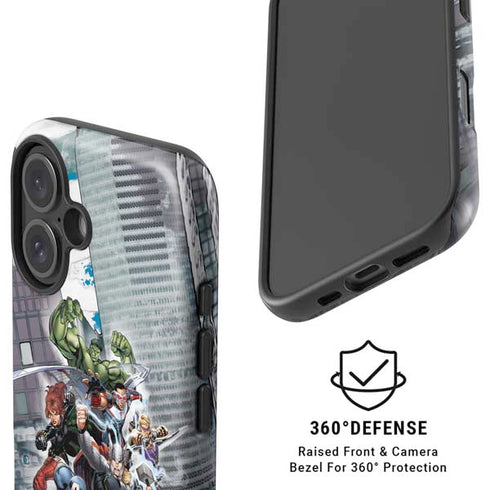 Marvel Avengers Attack iPhone 16 Plus Magsafe Impact Case