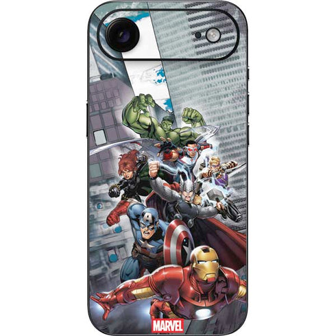 Marvel Avengers Attack iPhone 17 Air Skin
