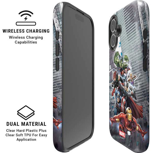 Marvel Avengers Attack iPhone 17 Magsafe Impact Case