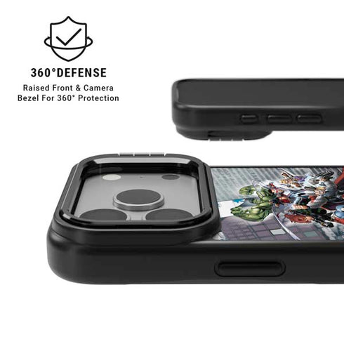 Marvel Avengers Attack iPhone 17 Pro Kickstand Case