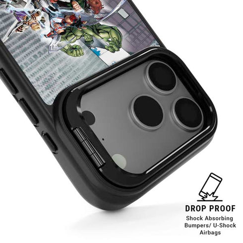 Marvel Avengers Attack iPhone 17 Pro Kickstand Case