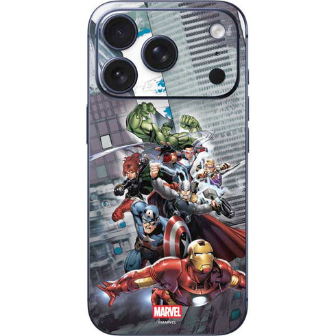 Marvel Avengers Attack iPhone 17 Pro Max Skin