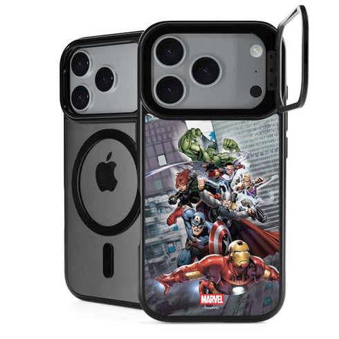 Marvel Avengers Attack iPhone 18 Pro Kickstand Case