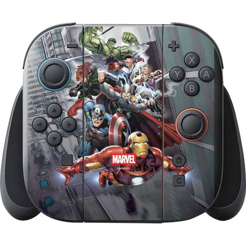Marvel Avengers Attack Nintendo Switch 2 (2025) with Joy-Con Skin