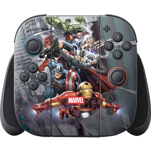 Marvel Avengers Attack Nintendo Switch 2 (2025) Joy-Con Controller Skin