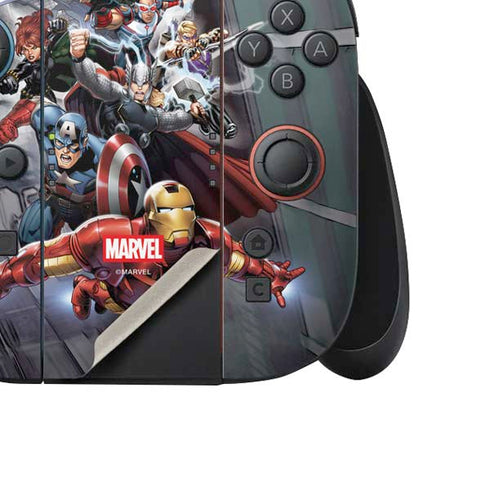 Marvel Avengers Attack Nintendo Switch 2 (2025) Joy-Con Controller Skin